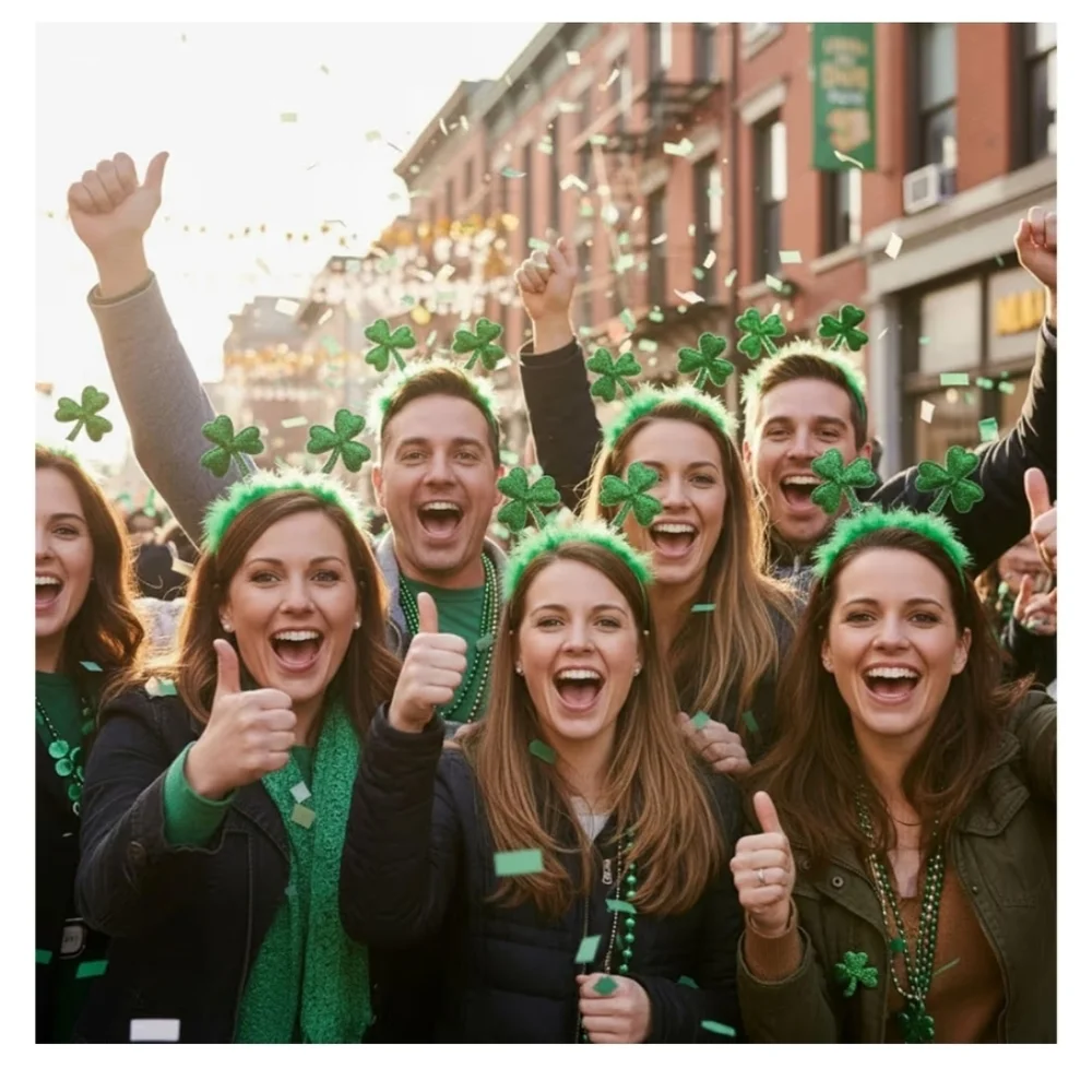 36 Pcs St. Patrick's Day Headbands